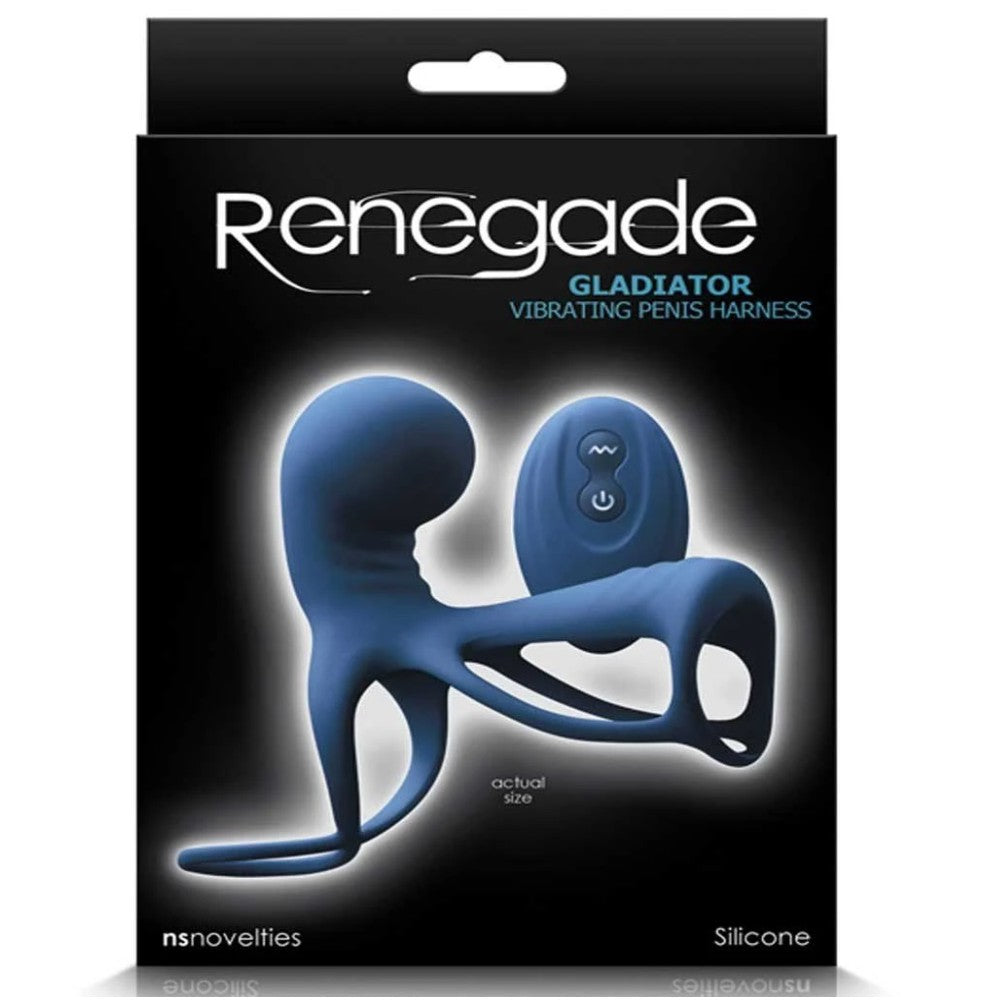 Ns Novelties Renegade Gladiator Skrotal Uzaktan Kumandalı Penis Halkası