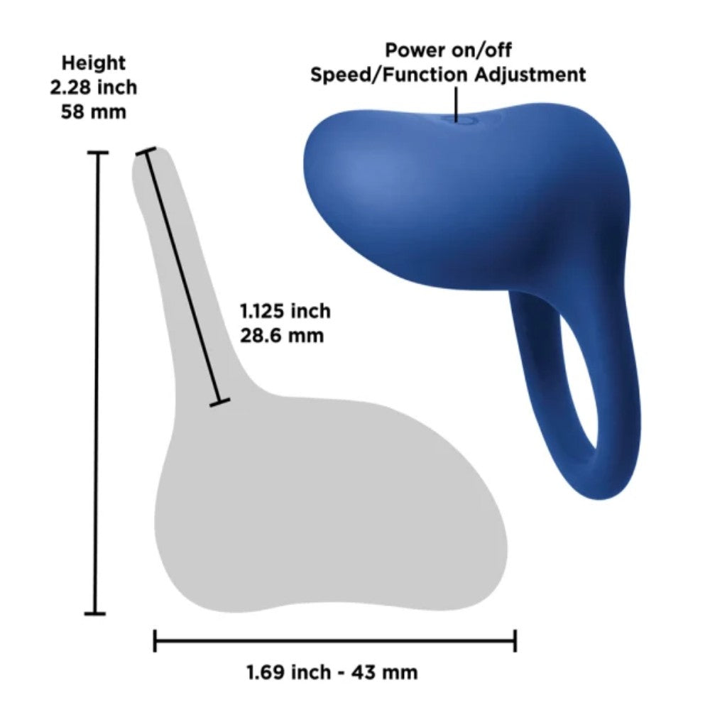 Ns Novelties Inya Regal Vibrating Ring Titreşimli Penis Halkası