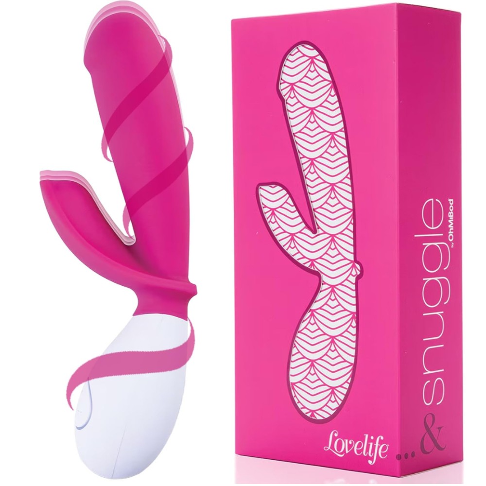 OhMiBod Lovelife Snuggle Dual Stimulation Vibe Rabbit Vibrator
