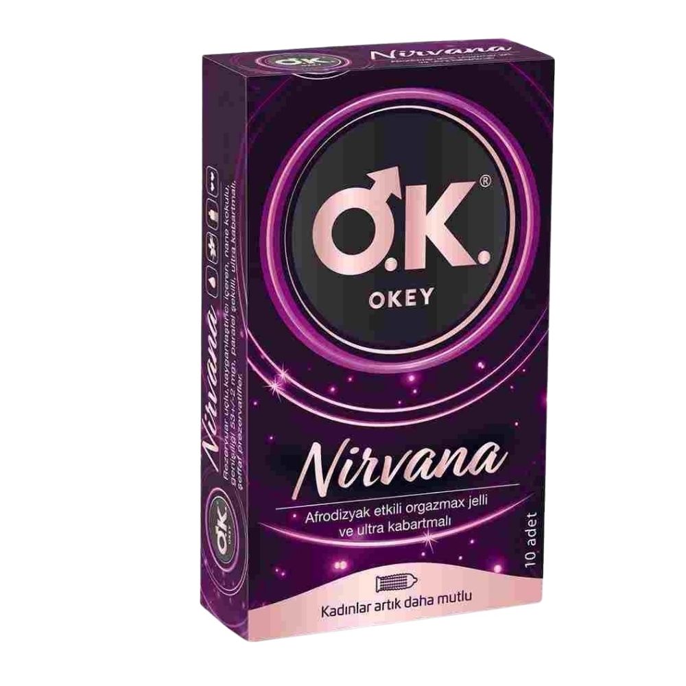 Okey Nirvana 10'lu Prezervatif Kondom
