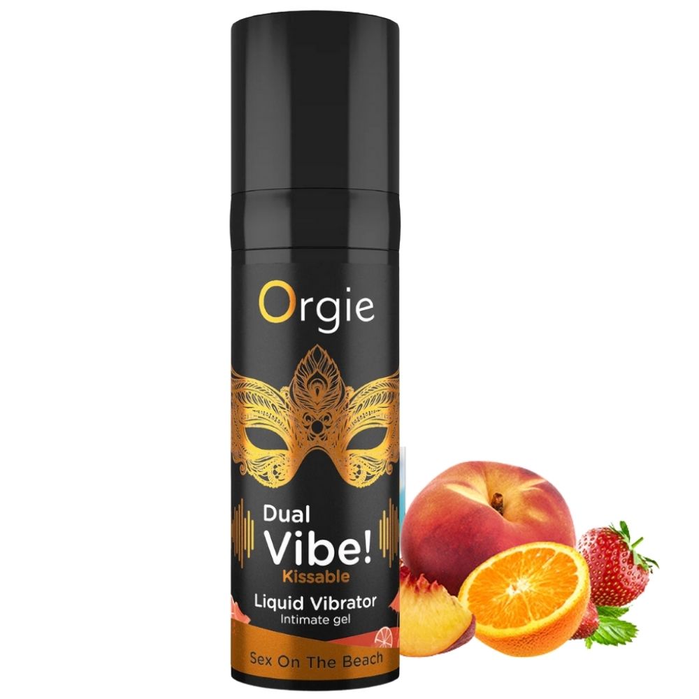 Orgie Dual Vibe Kissable Liquid Vibrator İntimate Gel 15 Ml.