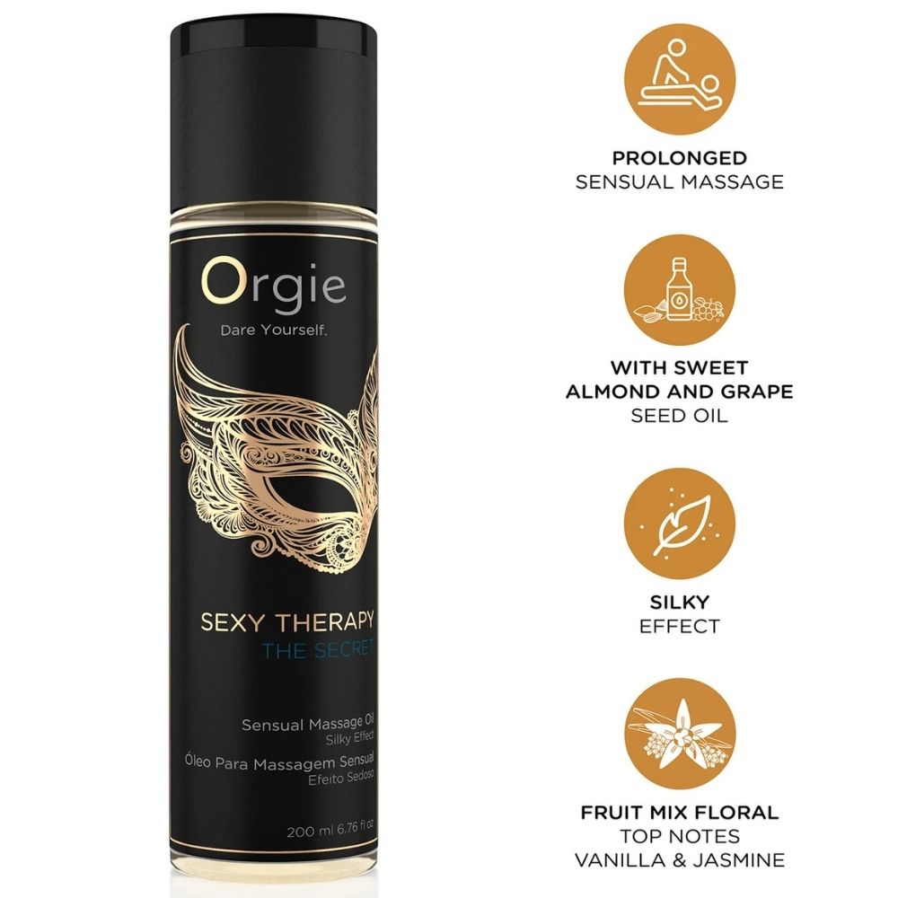 Orgie Sexy Therapy The Secret Masaj Yağı 200 Ml.