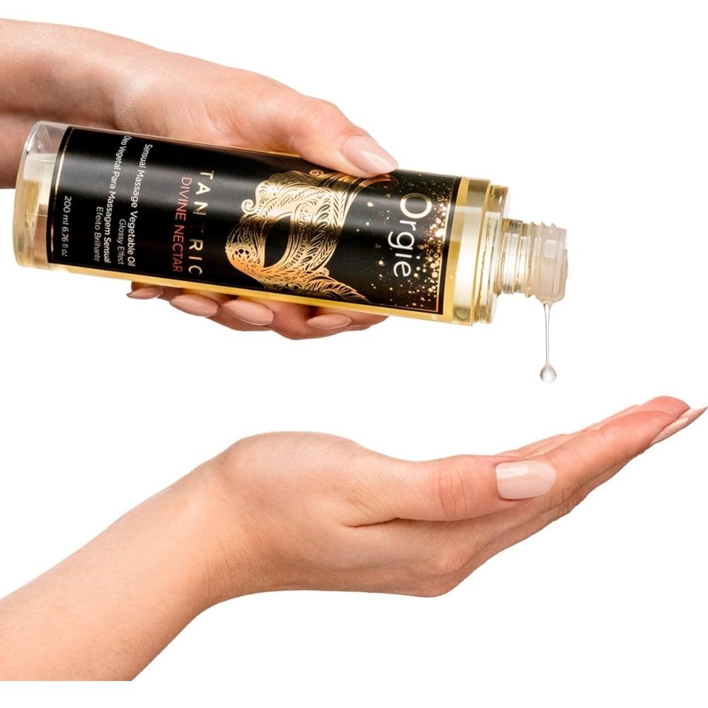 Orgie Tantric Divine Nectar Aromalı Şehvetli Masaj Yağı 200 Ml.