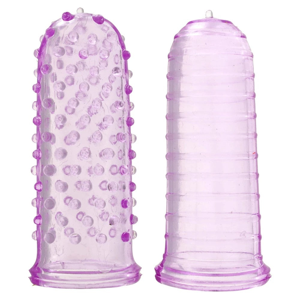 ToyJoy Sexy Finger Ticklers Jel Doku Parmak Kılıfı Purple