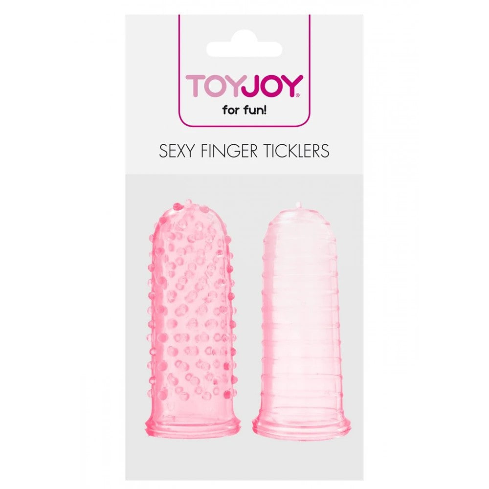 ToyJoy Sexy Finger Ticklers Jel Doku Parmak Kılıfı Pink