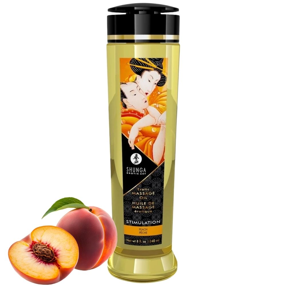 Shunga Erotic Massage Oil Sensation Peach Masaj Yağı 240 ml