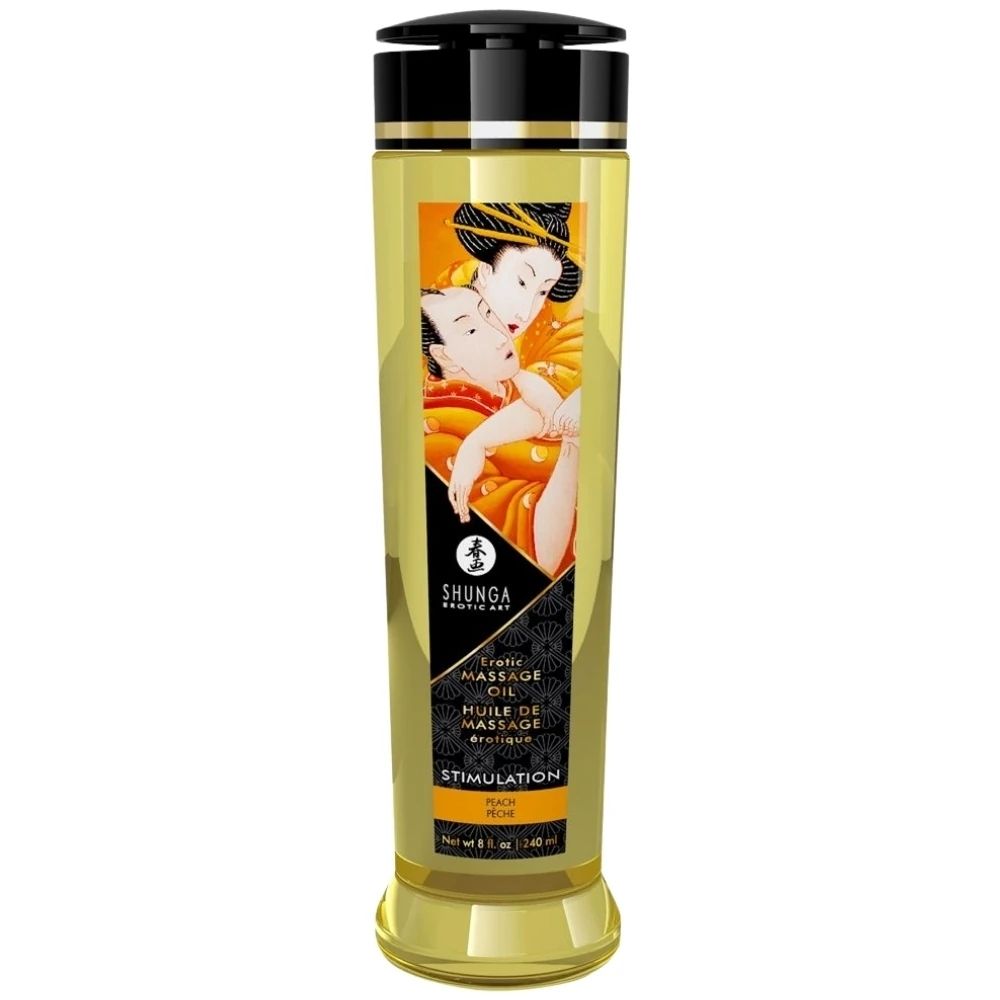 Shunga Erotic Massage Oil Sensation Peach Masaj Yağı 240 ml