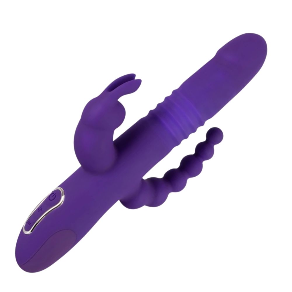 Sweet Smile Thrusting Pearl Triple İleri Geri Hareketli Vibratör