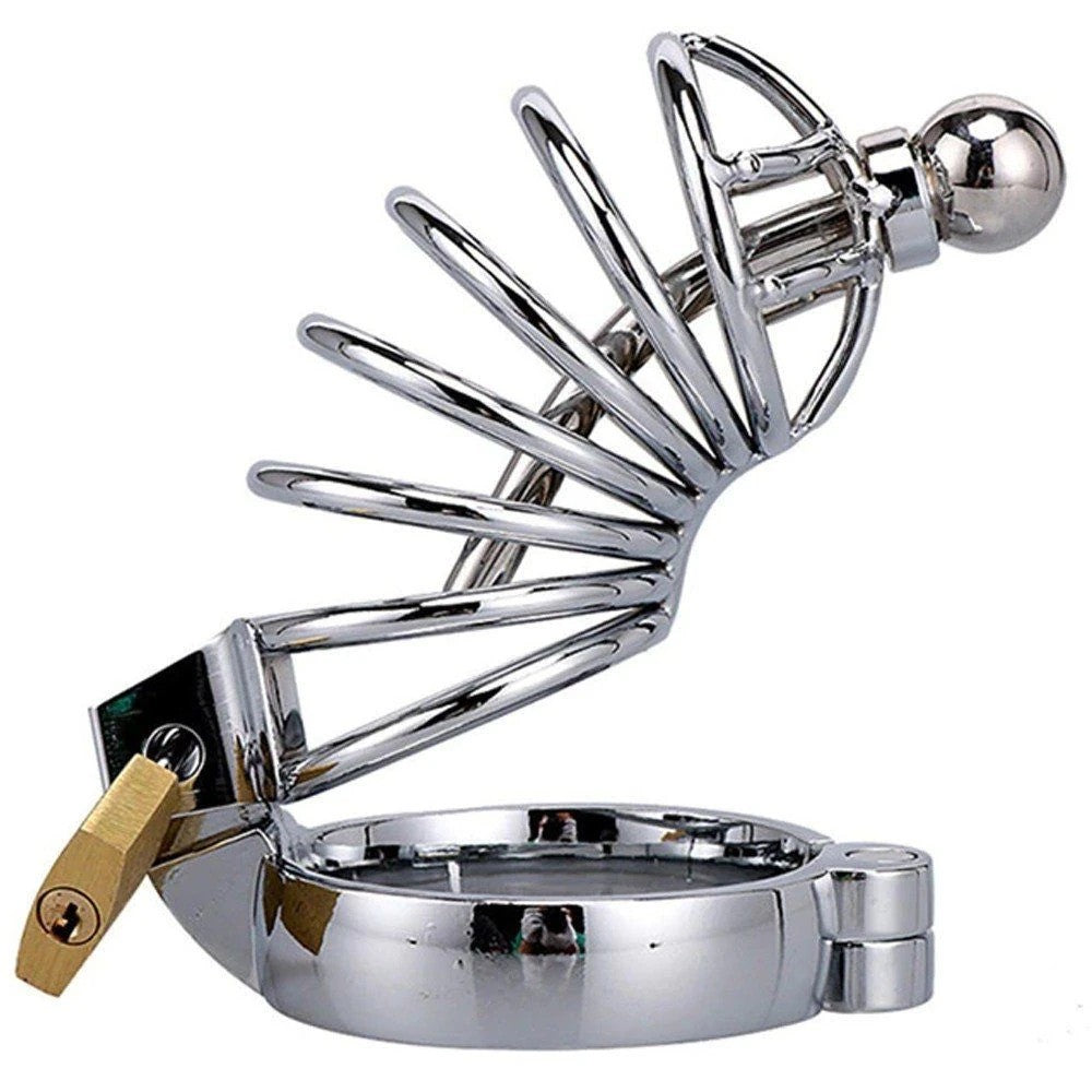 Master Male Chastity Urethral Play Chastity Penis Kafesi 40 mm