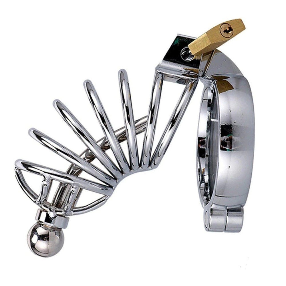 Master Male Chastity Urethral Play Chastity Penis Kafesi 40 mm