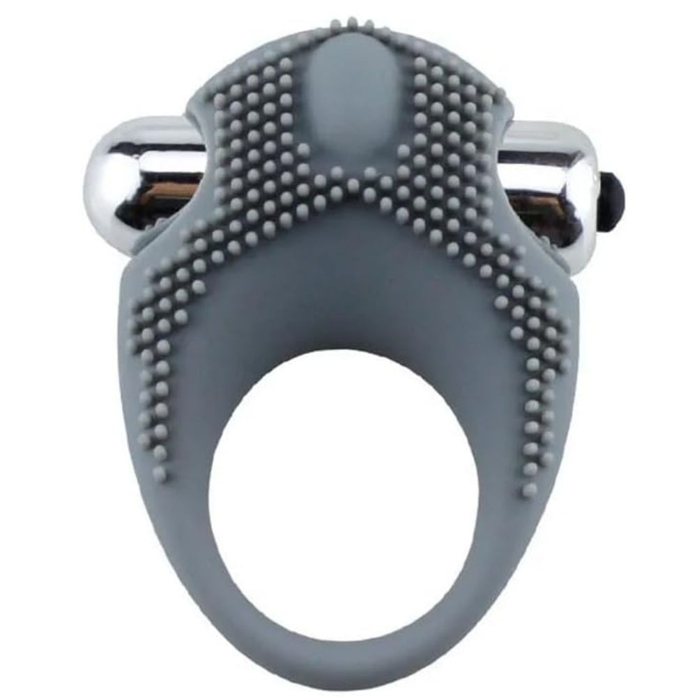 Love Ring Klitoral Titreşimli Penis Halkası Grey