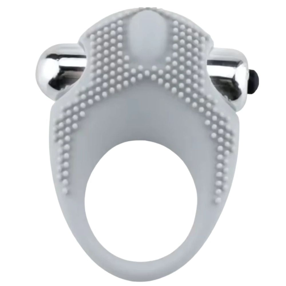 Love Ring Klitoral Titreşimli Penis Halkası White