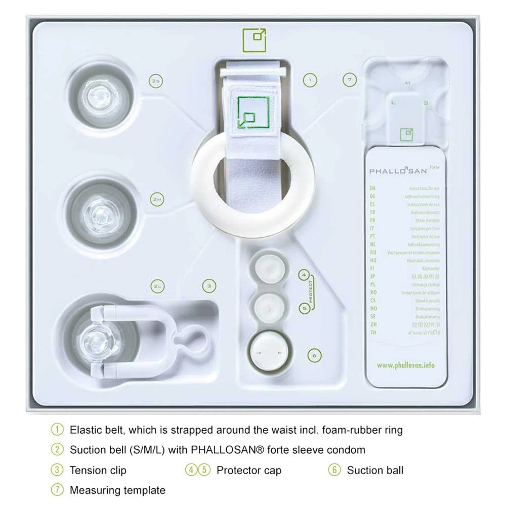 Phallosan Forte ve Phallosan Plus Phallosan Vertical Penis Traksiyon Cihazı Set