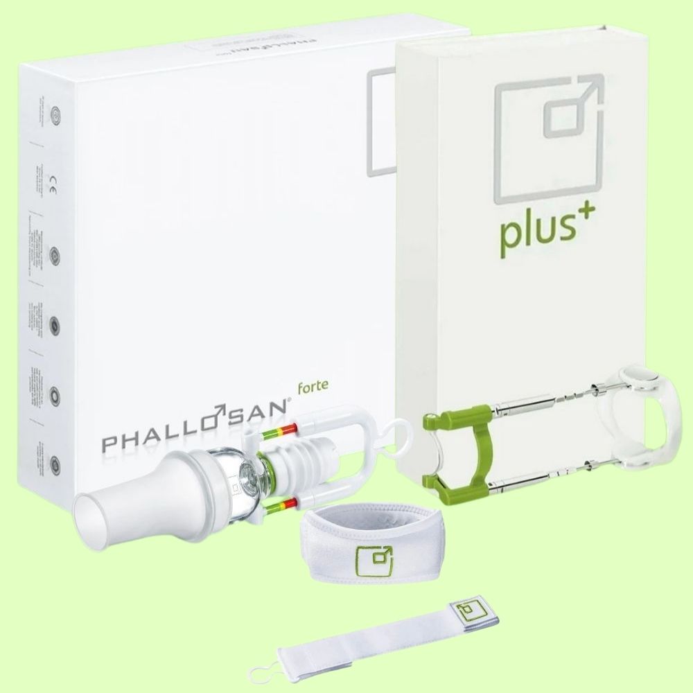 Phallosan Forte ve Phallosan Plus Phallosan Vertical Penis Traksiyon Cihazı Set