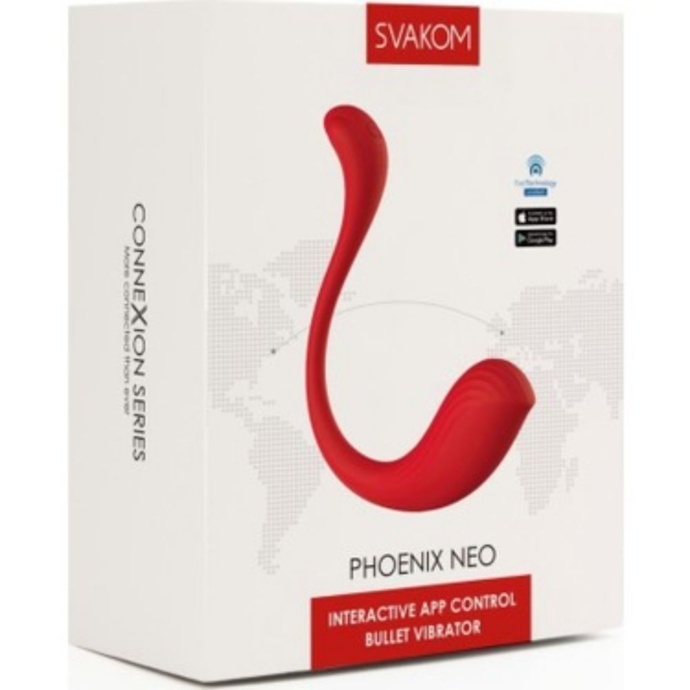 Svakom Phoenix Neo Interactive App Controlled Bullet Vibrator