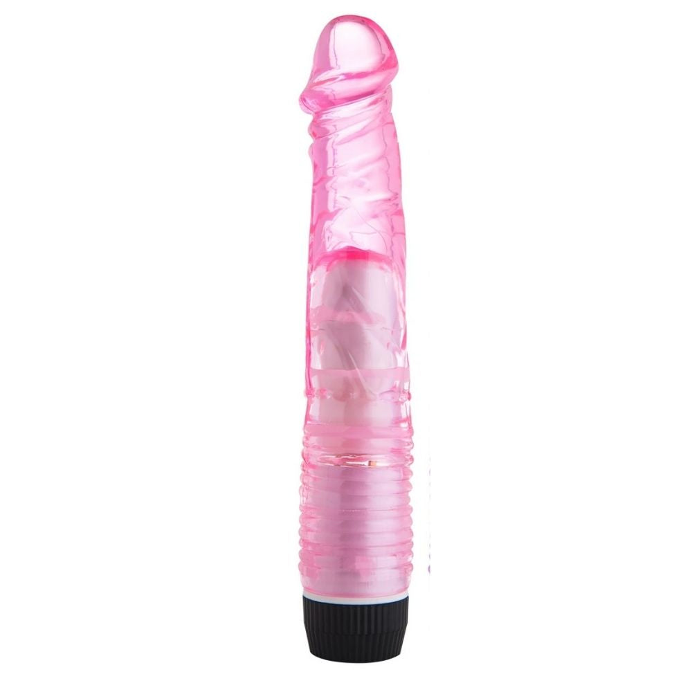 Multispeed Jelly Dildo Vibrator Pink
