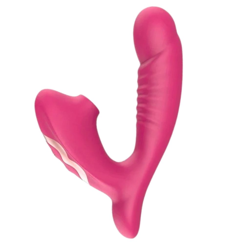 Zenn Strong Suction G-spot Emiş Güçlü Vibrator Pink