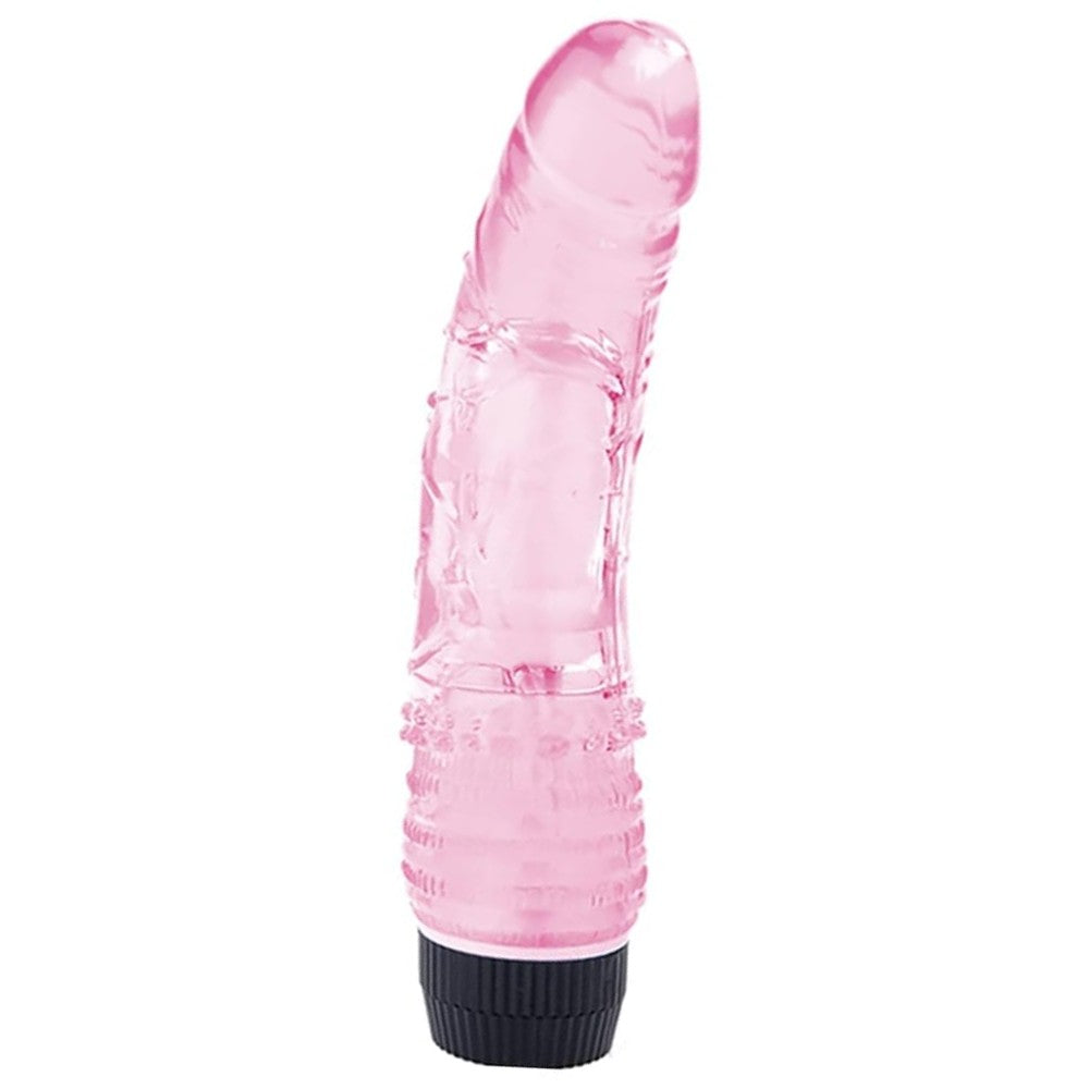 Multispeed Jelly Dildo Vibrator Pink