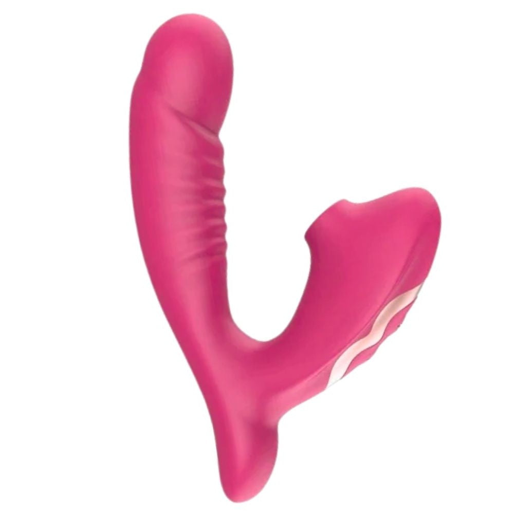 Zenn Strong Suction G-spot Emiş Güçlü Vibrator Pink
