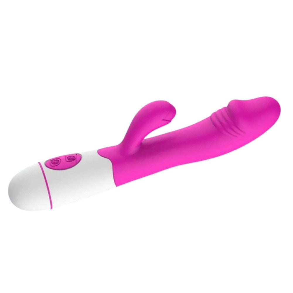 Berius 30 Modlu Şarjlı G-spot Rabbit Vibrator Pink