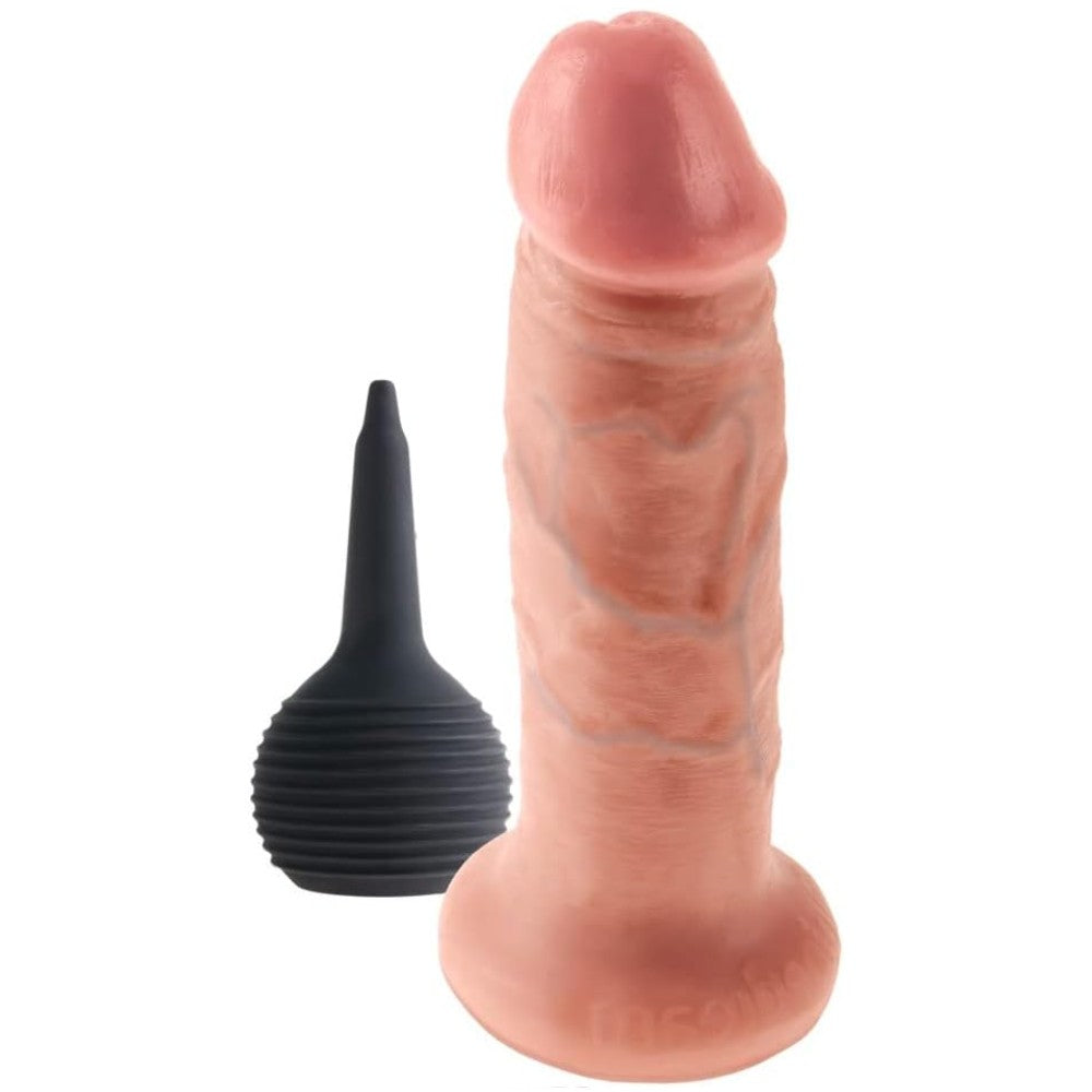 Pipedream King Cock Squirting 6'' Squirting Cock Boşalabilir Dildo