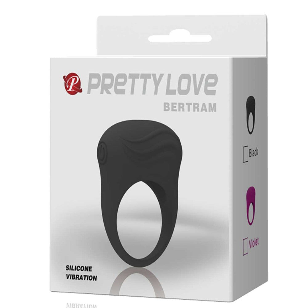 Pretty Love Bertram Vibrating Clitoral Cock Ring Titreşimli Penis Halkası BI-210136