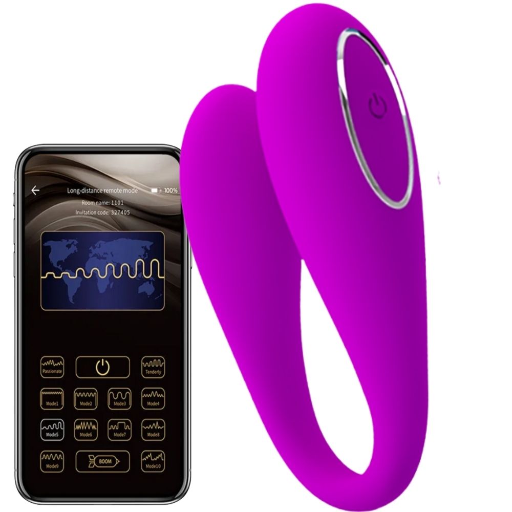 Pretty Love August Telefon Kontrol Partner Vibratör BI-014582HP