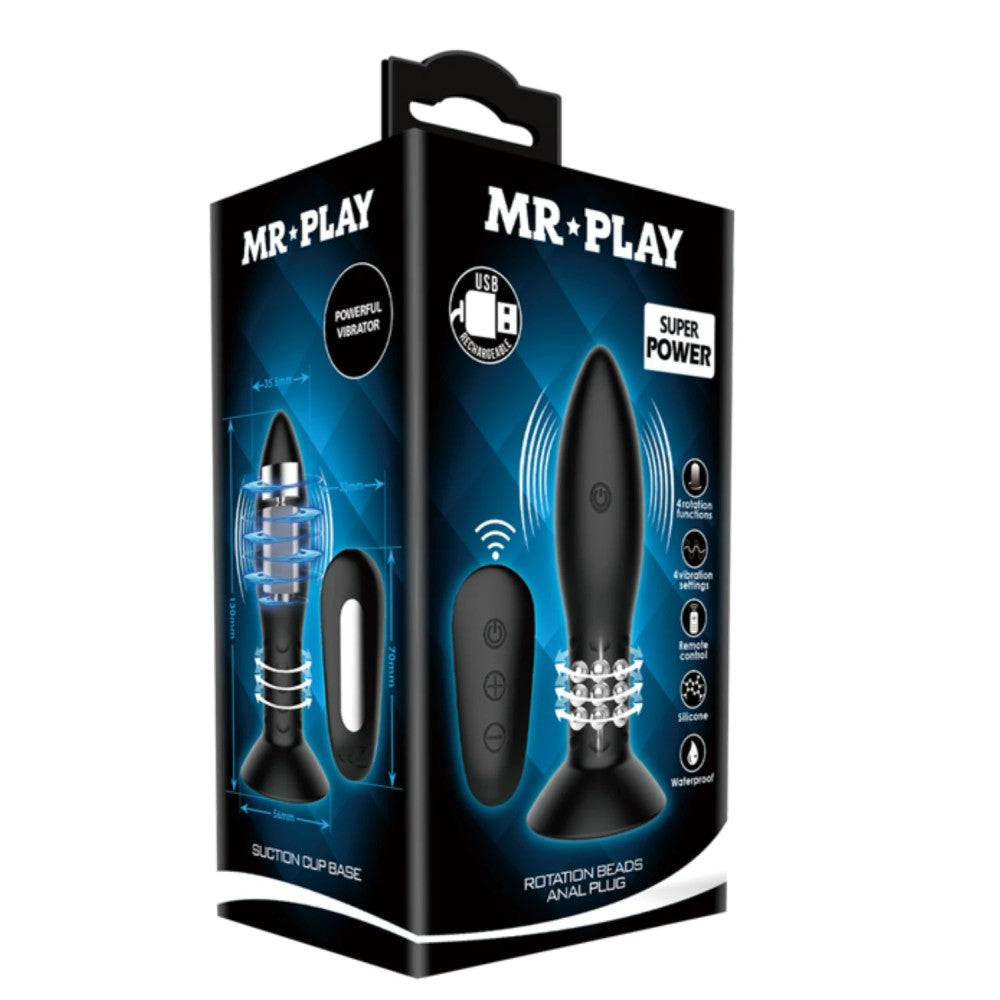 Pretty Love Mr. Play Powerful Vibrating Plug Prostat Vibratör BI-040079W-MR