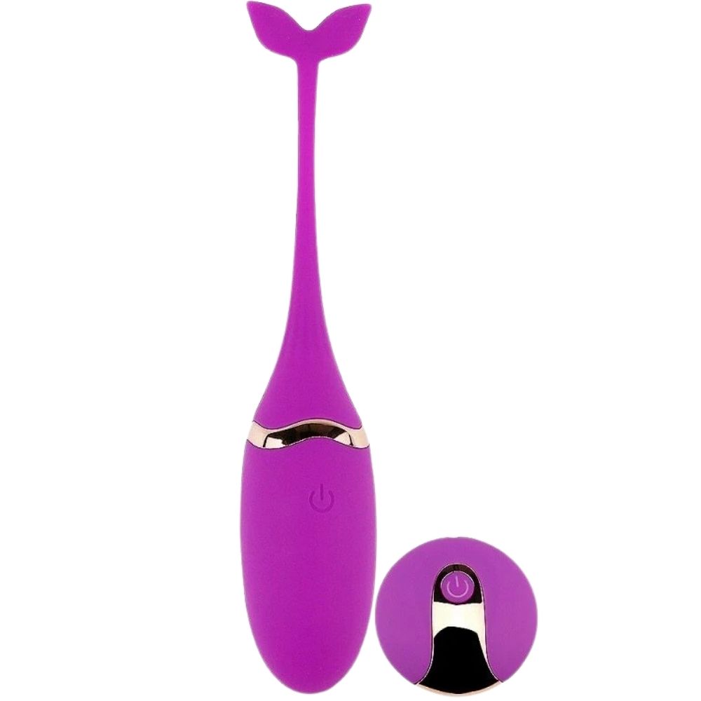 Private De Luxe Uzaktan Kumandalı Kegel Egg Vibrator Purple