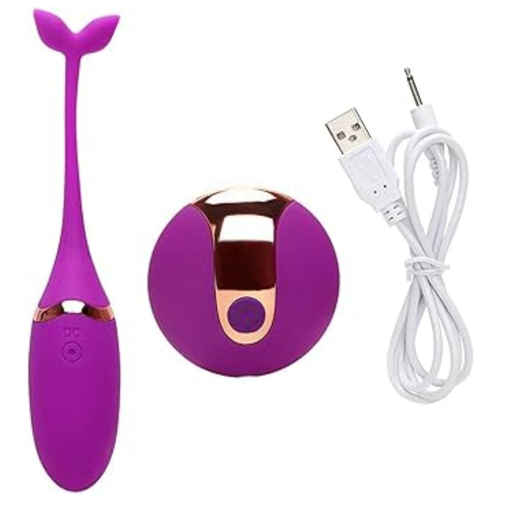 Private De Luxe Uzaktan Kumandalı Kegel Egg Vibrator Purple