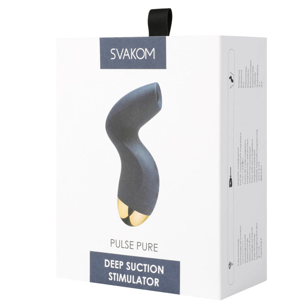 Svakom Pulse Pure Targeted Deep Pulse Stimulator Blue
