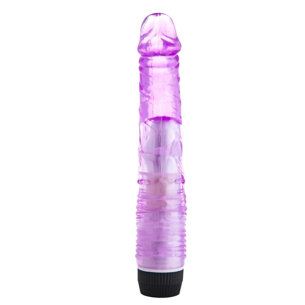 Multispeed Jelly Dildo Vibrator Purple