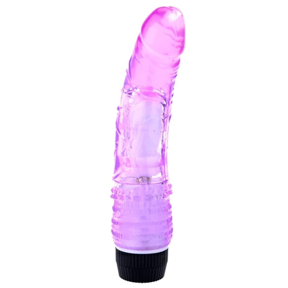 Multispeed Jelly Dildo Vibrator Purple