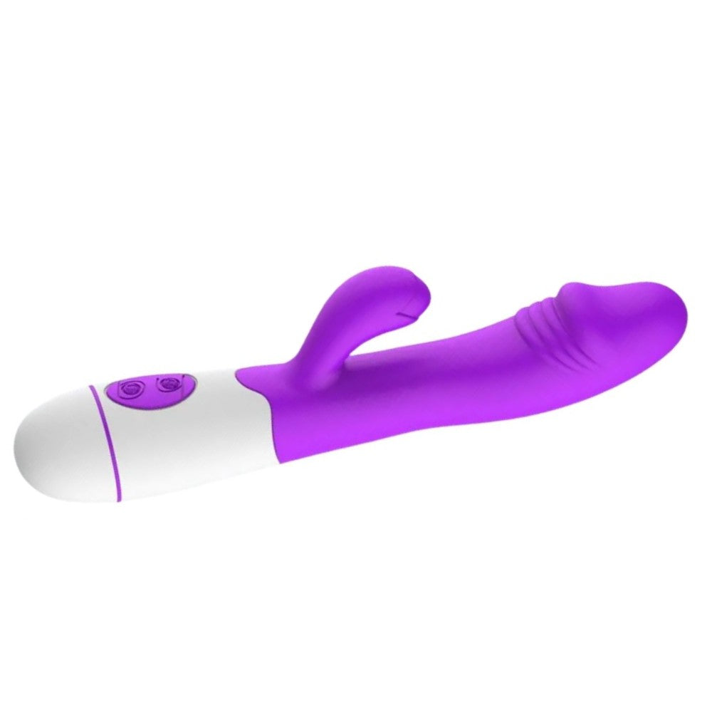 Berius 30 Modlu Şarjlı G-spot Rabbit Vibrator Purple