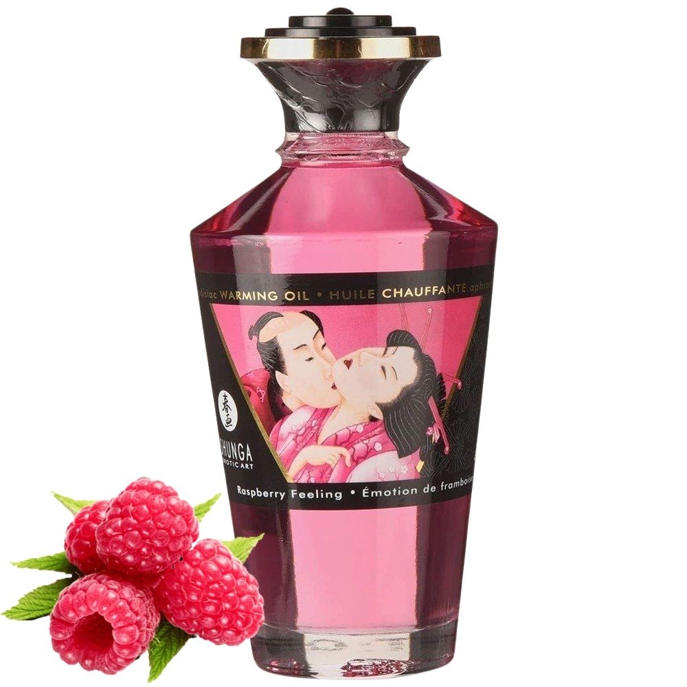 Shunga Aphrodisiac Warming Oil Raspberry Istımalı Masaj Yağı 100 ml