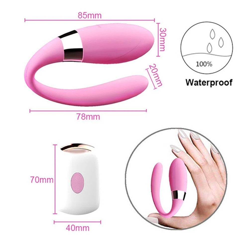 Dibe Revollie Uzaktan Kumandalı Çiftlere Özel Partner Vibratör Pink