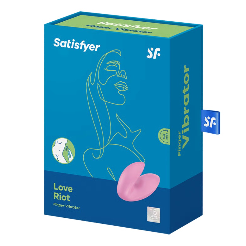 Satisfyer Love Riot Parmak Vibratör-Pink