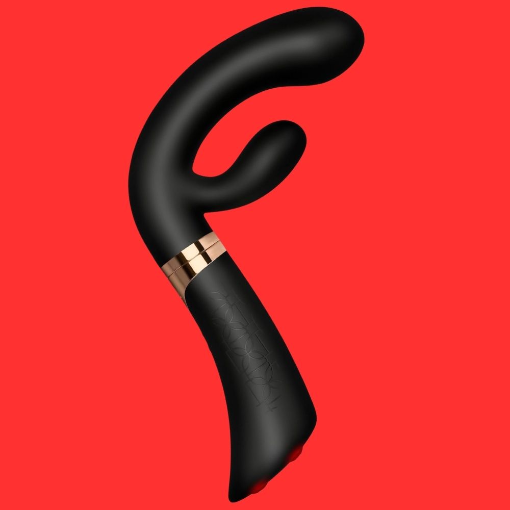 Rocks-Off 10 Settings Fuzion Enigma Rabbit Vibrator