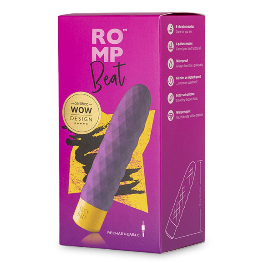 Romp Beat Şarj Edilebilir Klasik Mini Vibratör