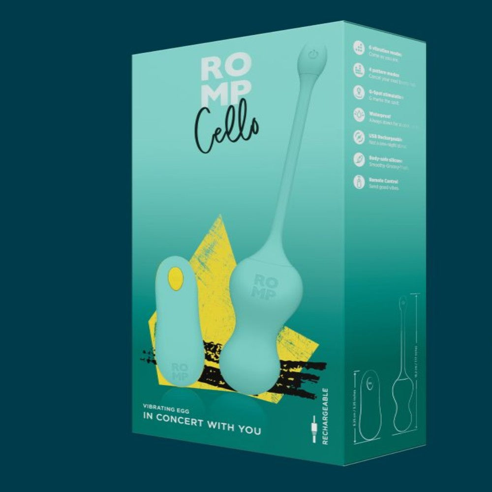 Romp Cello Uzaktan Kumandalı Kegel Vibratör