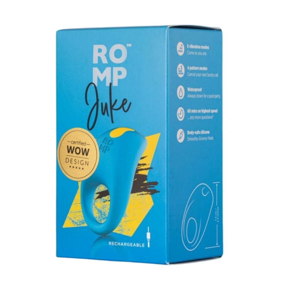 Romp Juke Vibrating Cock Ring Usb Şarjlı Penis Halkası