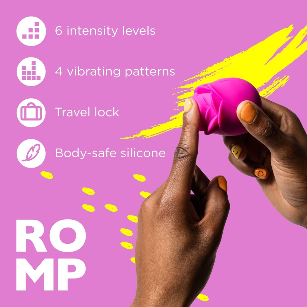 Romp Rose Klitoral Uyarıcı Emiş Güçlü Vibratör