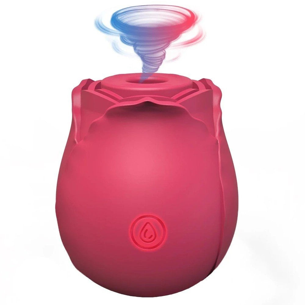 Rose Sucking Klitoral Emiş Vibratör