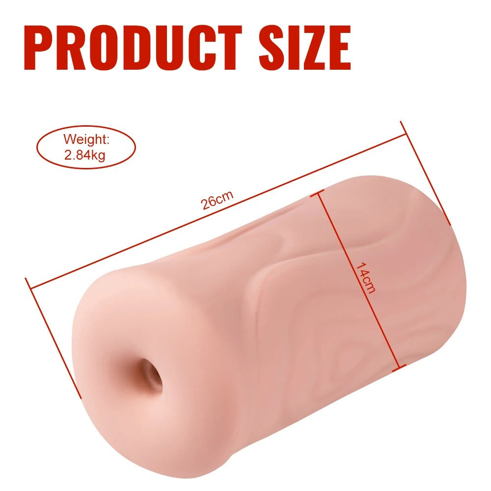 Shequ No.1 White Vagina İleri Geri Hareketli Vajina Masturbator SQ-MAT60135