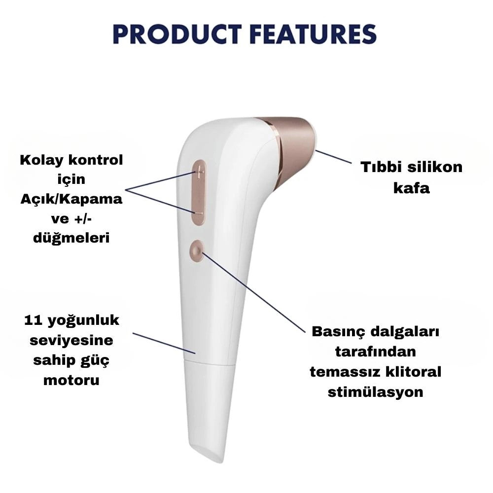 Satisfyer Number Two Air Pulse Stimulator Vibrator