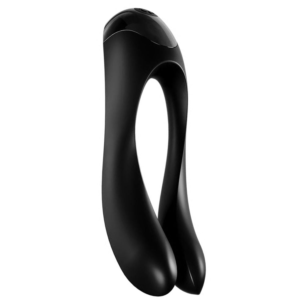 Satisfyer Candy Cane Black Double Çift Stimülasyon Vibratör