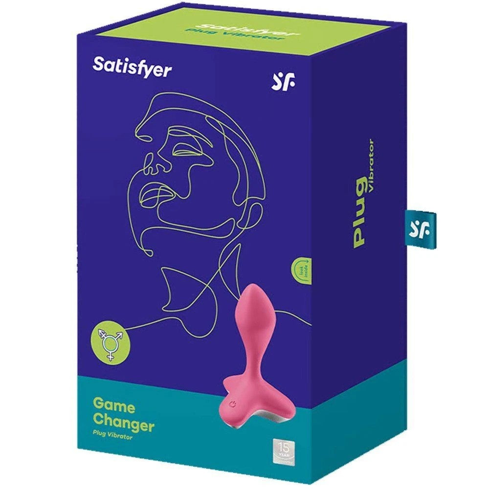 Satisfyer Game Changer Genderless Vibrating Anal Vibrator Pink