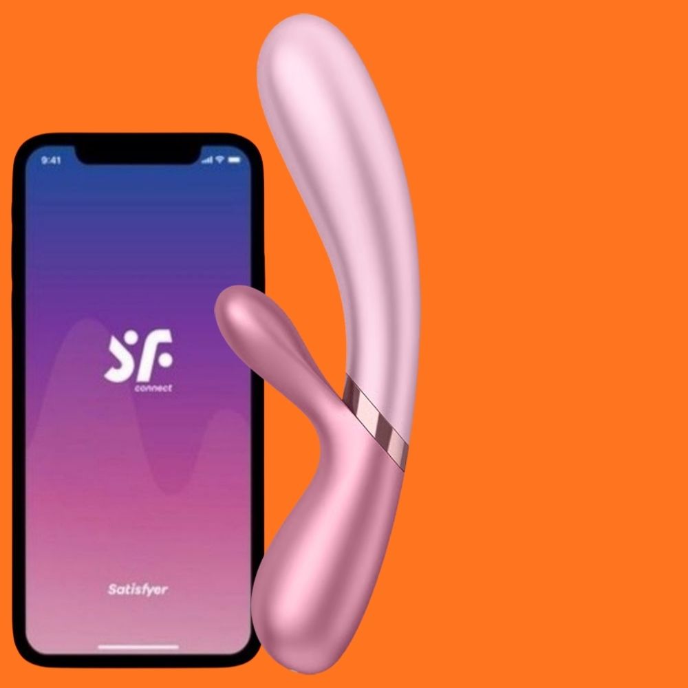 Satisfyer Hot Lover Connect App Telefon Kontrol Ve Isıtmalı Rabbit Vibratör