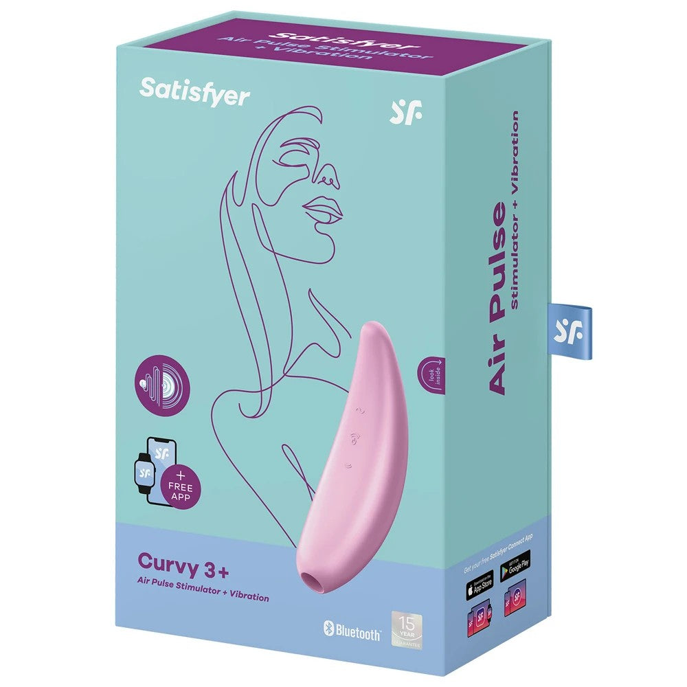 Satisfyer Curvy 3+ Telefon Kontrollü Emiş Vibratör