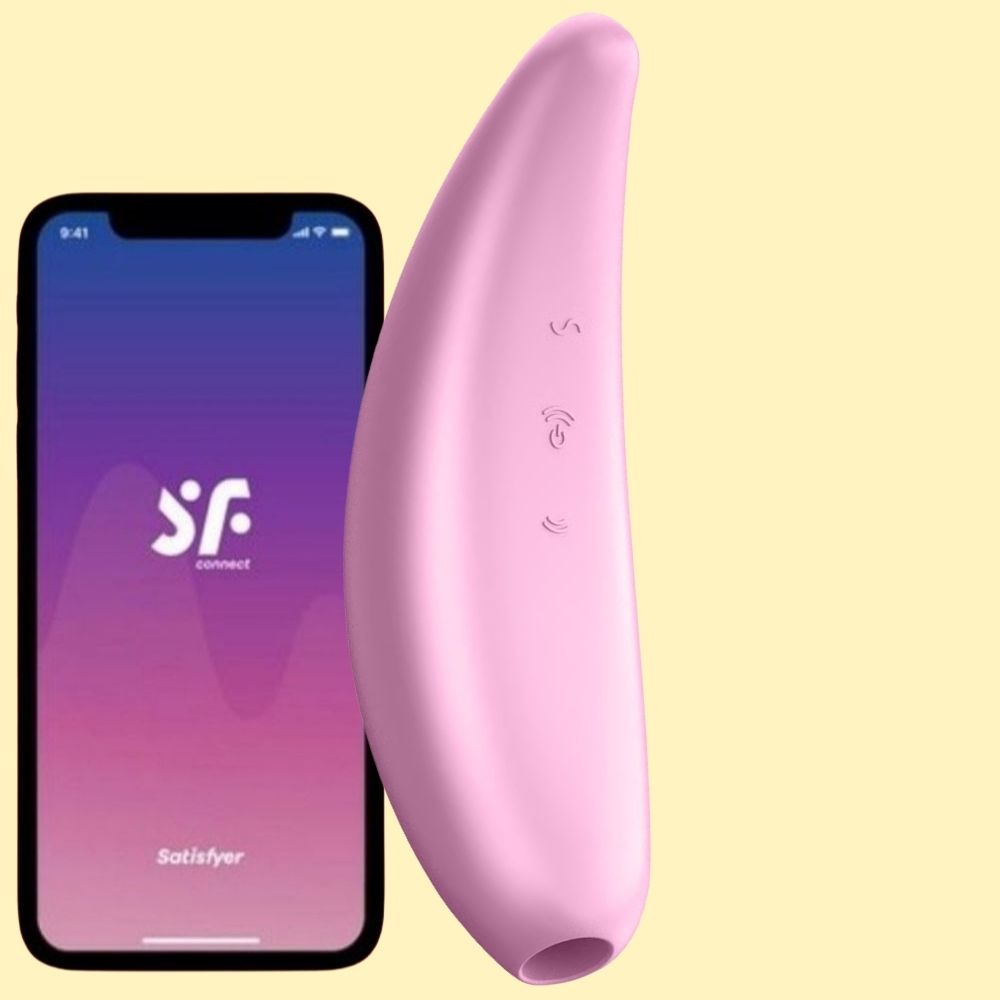 Satisfyer Curvy 3+ Telefon Kontrollü Emiş Vibratör